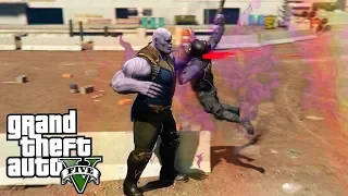 Thanos endgame en gta 5 mods | Nuevos poderes del guantelete