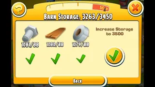 HayDay Game - Barn Up - 3450 to 4000 , Must Watch Video