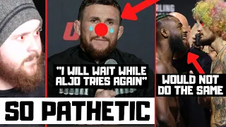 Merab Dvalishvili Is The Most PATHETIC MAN IN UFC HISTORY? Wants To Wait While Sterling Stays At 135