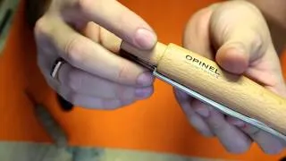 Opinel №12-разбираем и добавляем латунные шайбы