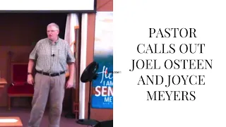 Pastor Calls Out Joel Osteen and Joyce Meyers