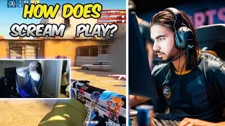 PRO PLAYERS REACTION TO SCREAM PLAYS! BEST OF SCREAM! CS:GO Twitch Moments