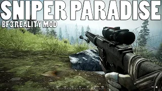 Sniping in BF3 REALITY MOD is INCREDIBLE!