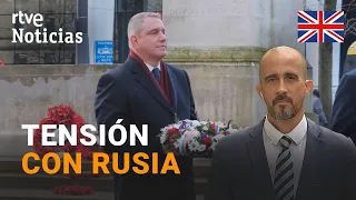 REINO UNIDO: El GOBIERNO EXPULSA a un DIPLOMÁTICO RUSO por supuesto ESPIONAJE | RTVE Noticias