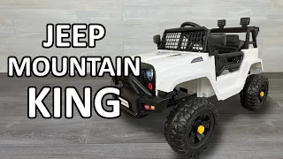 Todoterreno Eléctrico Para Niños Jeep Mountain King