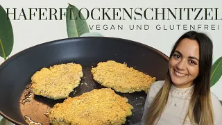 GÜNSTIGE Schnitzel aus Haferflocken! Vegan & Glutenfrei 🌱