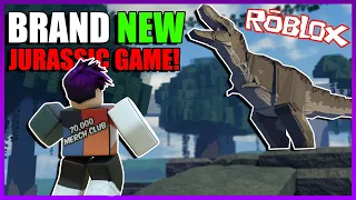 NEW Jurassic Park Game on ROBLOX! | Jurassic Blocky