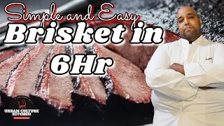 Barbecue Brisket HACK | Roast in 6 hours | Fool-proof way to cook a brisket in the Oven