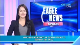 VACC proposed return of death penalty