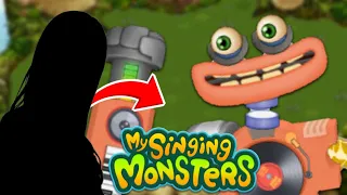 ATIVEI A WUBBOX RARA NA CONTA DA MINHA IRMÃ! | My Singing Monsters