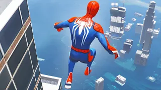 GTA 5 Ragdolls SPIDERMAN Jumps/Fails (Euphoria Physics) #67