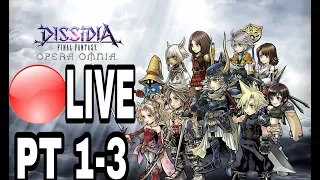 DISSIDIA FINAL FANTASY OPERA OMNIA Live!-Gameplay Walkthrough-Part 1-3