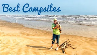 Gulf Coast Beach Camping at Mustang Island State Park