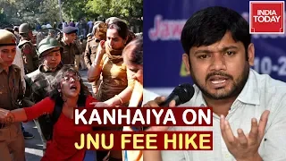 Kanhaiya Kumar Speaks On JNU Students Protest Over Fee Hike | India Today Exclusive