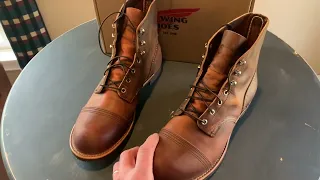 Red Wing Iron Ranger Copper Rough and Tough 8085 — Initial Experience/Break In