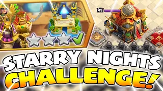 *EASILY 3 STAR* Golden Sand and 3-Starry Nights Challenge (Clash of Clans)