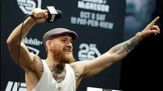 Full UFC 229 pre-fight press conference - Khabib v Conor McGregor