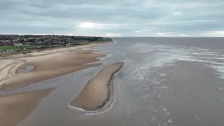 DJI MINI 4 PRO  over hunstanton beach 1