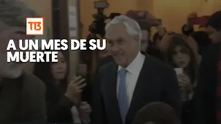Realizan homenaje a expresidente Piñera