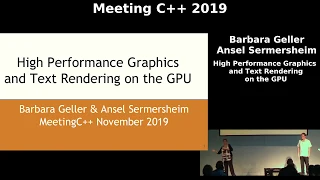High Performance Graphics and Text Rendering on the GPU -  Barbara Geller & Ansel Sermersheim