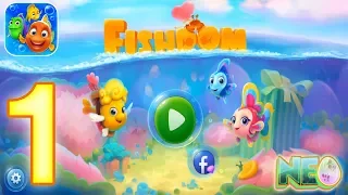 Fishdom: Gameplay Walkthrough Part 1 - Level 1-5 Completed (iOS, Android)