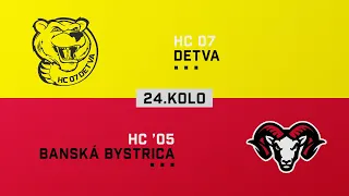 24.kolo HC 07 Detva - HC 05 Banská Bystrica HIGHLIGHTS