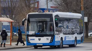 🚌 Поездка на электробусе КАМАЗ 6282 в Ростове на Дону по маршруту 58 🚌