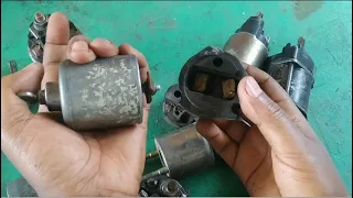 How a starter motor solenoid works