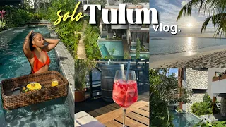 FIRST SOLO TRIP TO TULUM MEXICO🌴 Relaxing Jungle + Healing Retreat 💌