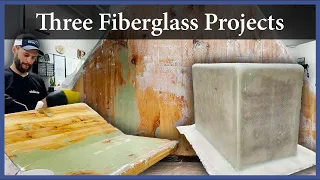 Three Fiberglass Projects - Episode 188 - Acorn to Arabella: Journey of a Wooden Boat