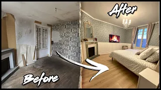 1 YEAR TIMELAPSE RENOVATING AN ABANDONED HOUSE TO A BEAUTIFUL HOUSE