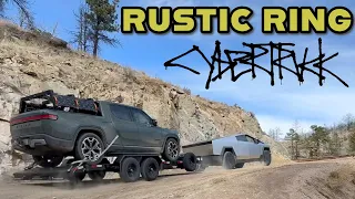 Tesla Cybertruck Takes On The Rustic Ring, Our Extreme Towing Challenge