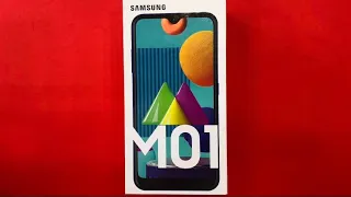 Samsung Galaxy M01 Unboxing