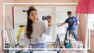 My Dream Dressing Room IS HERE!! | Building & Organising my closet | Amelia Liana