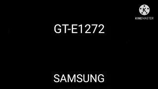 Samsung SGH-E1272 Startup And Shutdown