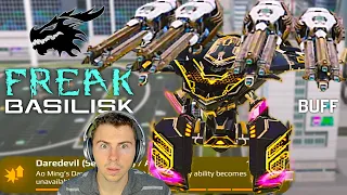This Is Real... Daredevil Basilisk UE Ao Ming MELTS Every Titan - Game Breaking | War Robots