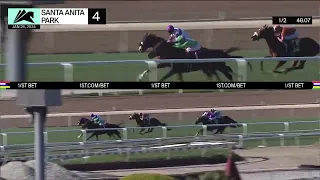 Santa Anita Park Carrera 4 - 26 de Enero 2024