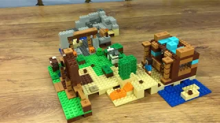 Lego Minecraft építés