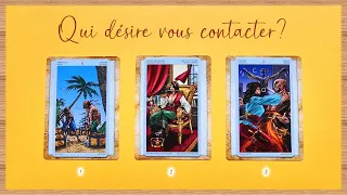 🌹Qui désire vous contacter? Et pourquoi?🌹 - Tirage à 3 choix 🌟☎️🕯️