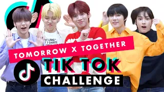 Are TOMORROW x TOGETHER the Best TikTok Dancers?! | TikTok Challenge Challenge | Cosmopolitan