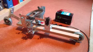 Gyrocar #4 - Almost Success!!! (Arduino controlled Gyro)