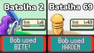 Pokemon Emerald mas cada batalha meu time é aleatório