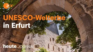 heute journal vom 17.09.23 UNESCO Weltkulturerbe in Erfurt, Migration in der EU, Lampedusa (english)