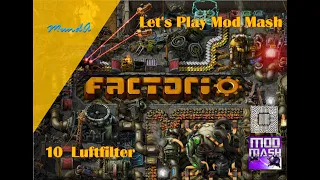 Let's Play Factorio Mod Mash #10 - Luftfilter