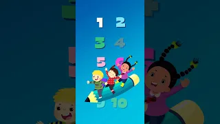 1 , 2 ,3, 4 ,5, 6 , 7, 8, 9, 10 Learn Numbers 1-10 With Nursery Rhymes! #numbersong #countingsong