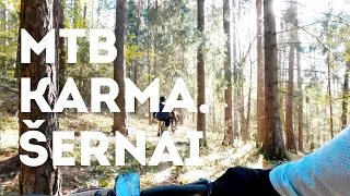 MTB Karma - Šernų etapas, kuriame šernai yra tik patys dviratininkai