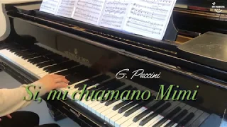 Si, mi chiamano Mimi, Piano accompaniment, Opera karaoke