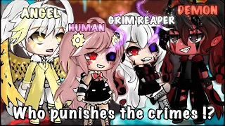 Devil and Angel Film - Who Punishes The Crimes !? Part 1 || Tiktok Gacha - Selina Red Gacha