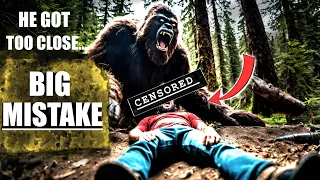 SASQUATCH ATTACK IN ABANDONED MINE | "It Knocked Me Out Cold" | #bigfoot #truestory