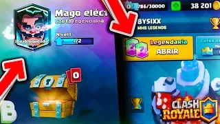 el SECRETO para CONSEGUIR CARTAS LEGENDARIAS en COFRES GRATIS en Clash Royale!!